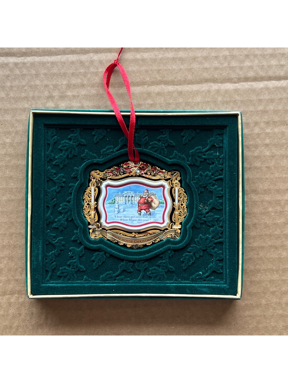 2011 White House Historical Association Christmas Ornament Collectible